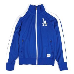 NIKE Vintage Sportswear Cooperstown Collection LA Dodgers Track Jacket Men Small